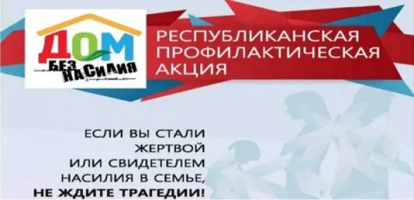 С 8 по 17 апреля в Беларуси пройдет республиканская профилактическая акция «Дом без насилия!»