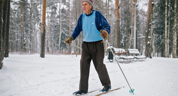 Лыжная ходьба для пожилых людей
