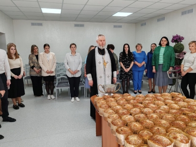 Освящение куличей